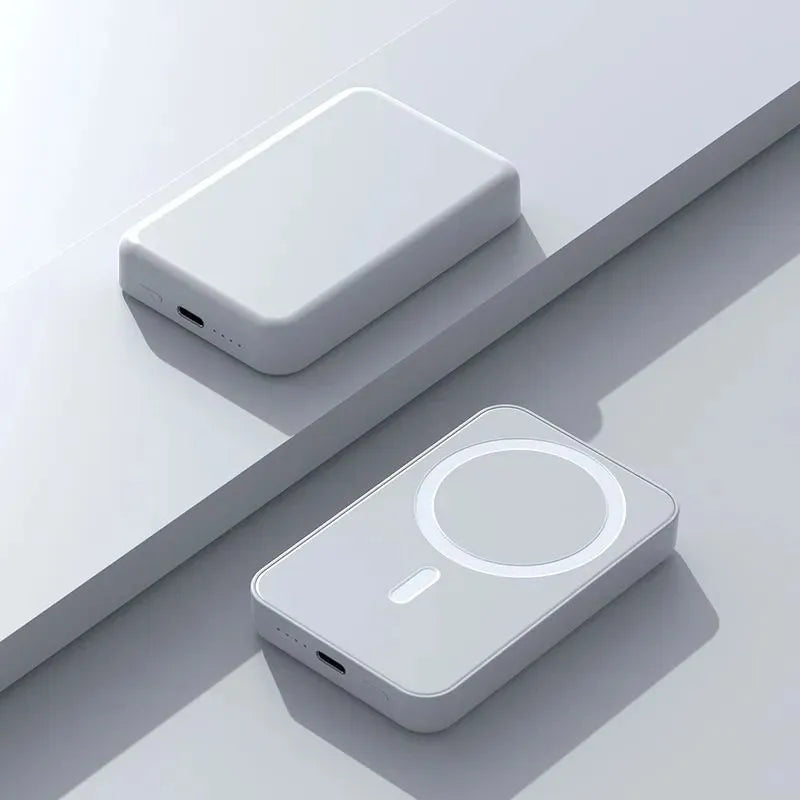 Power Bank Magnetic Battery Pack Wireless Charger 5000Mah Capacity Magnet Powerbank Fast Charging for Iphone 15 14 13 12 Pro Max Mobile Phone